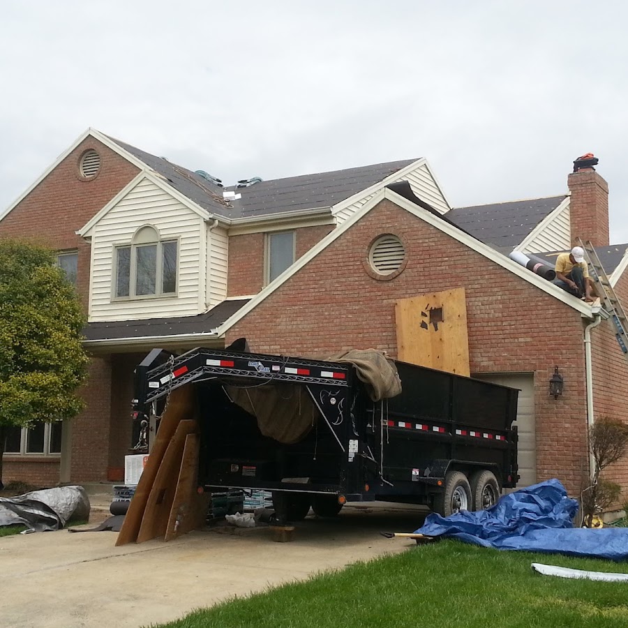 Residential roofing project by RGV Contracting in Maineville, Ohio